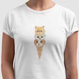 Camiseta Kitty Cream