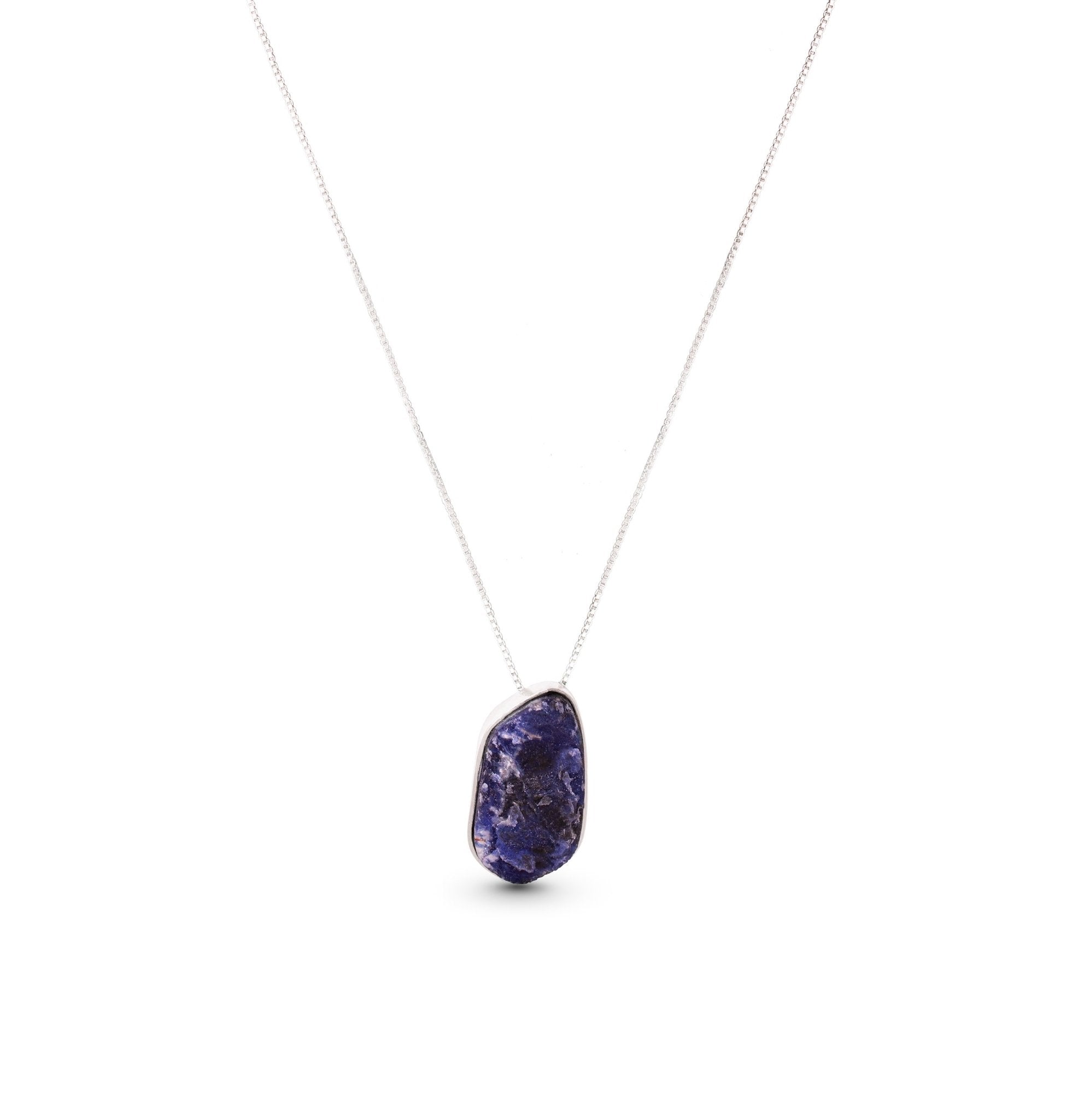 Alter Raw Necklace - Sodalite - Alke