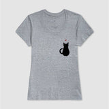 Camiseta Gato Preto