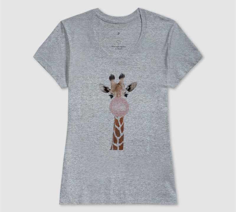 Camiseta Bubble Giraffe