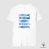 Camiseta Sardinhas do Porto | Algodão Peruano |