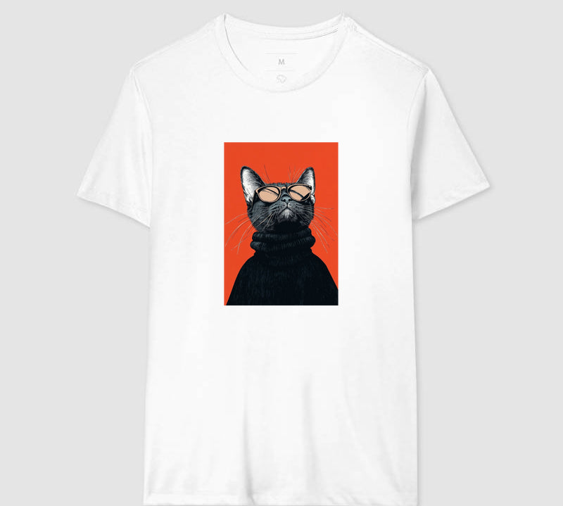 Camiseta Cat Design