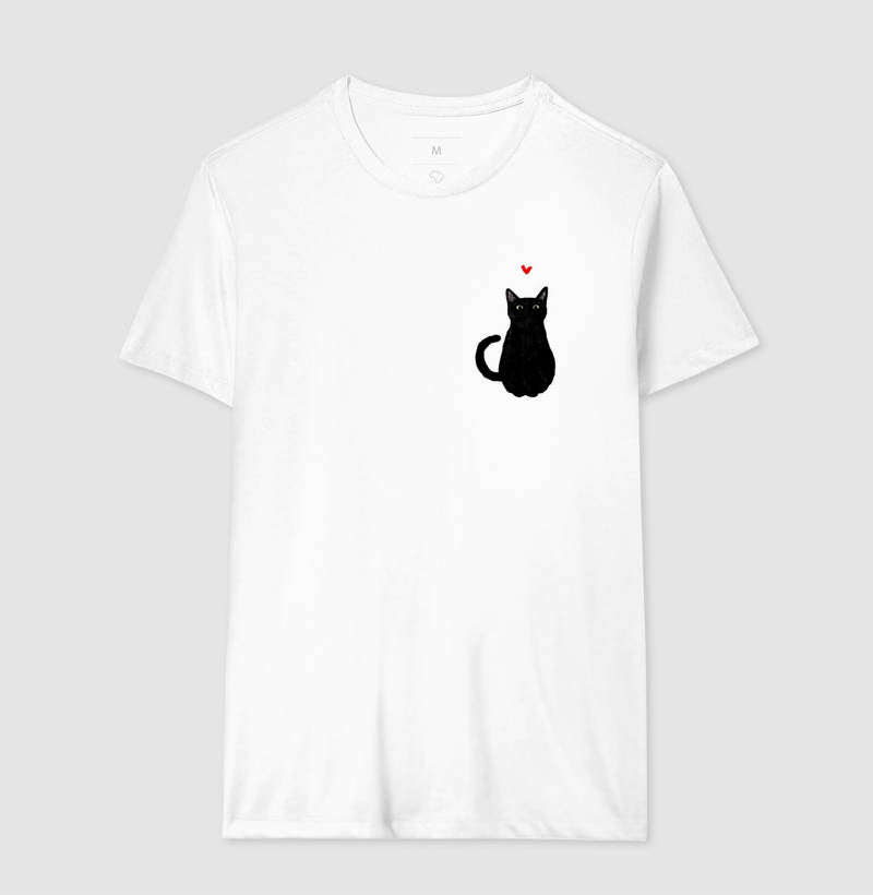 Camiseta Gato Preto