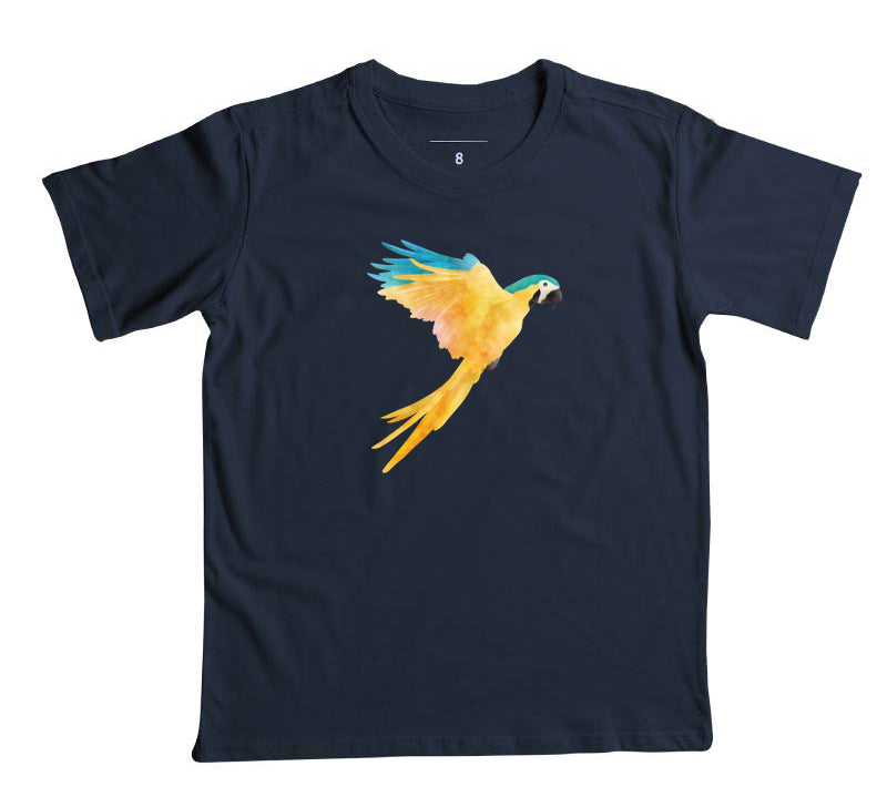Camiseta Infantil Arara do Brasil