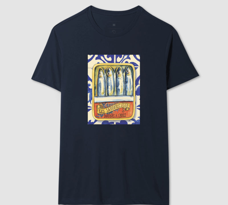 Camiseta Sardines à L'Huile