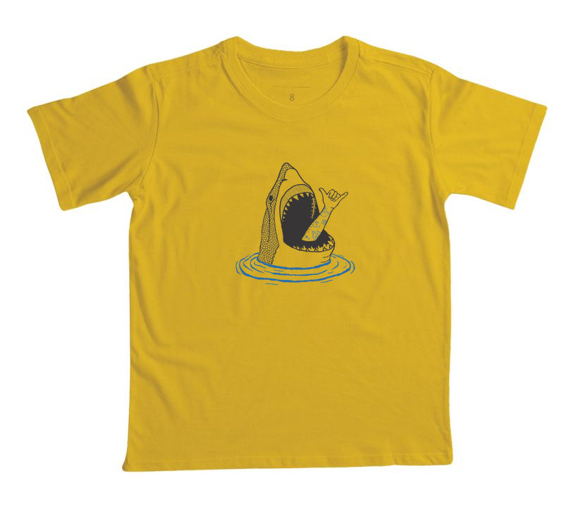 Camiseta Infantil Shark Loose