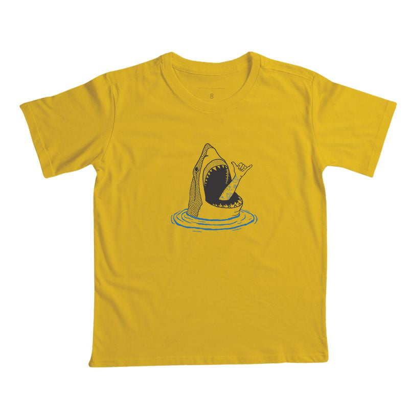 Camiseta Infantil Shark Loose