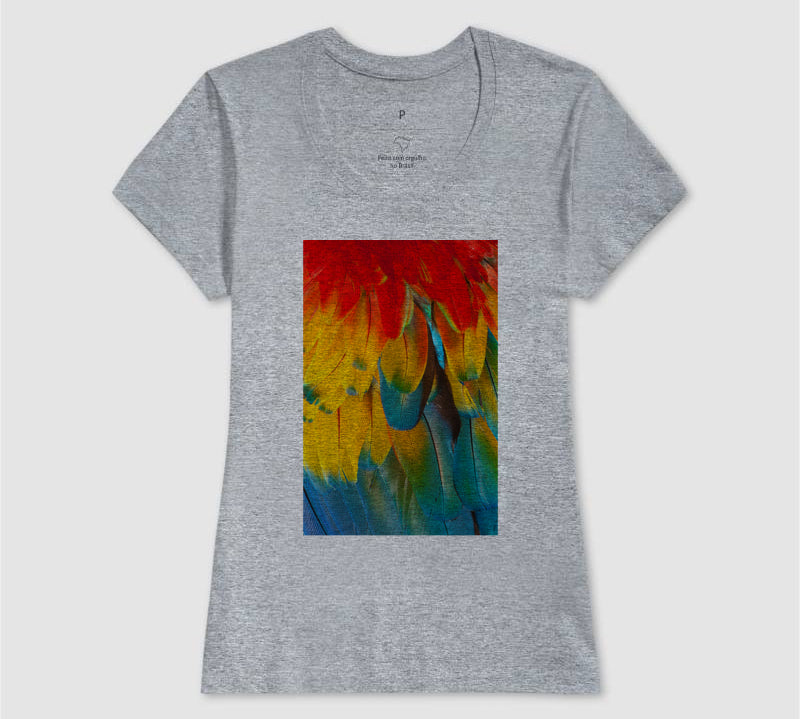 Camiseta Penas de Arara