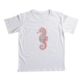 Camiseta Infantil Jardim Marinho