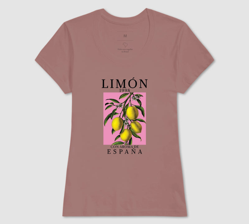 Camiseta Aroma De Limón