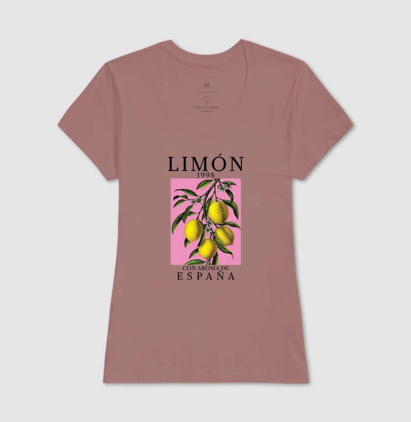 Camiseta Aroma De Limón