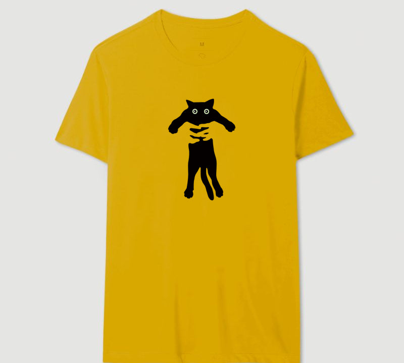 Camiseta Gato No Colo