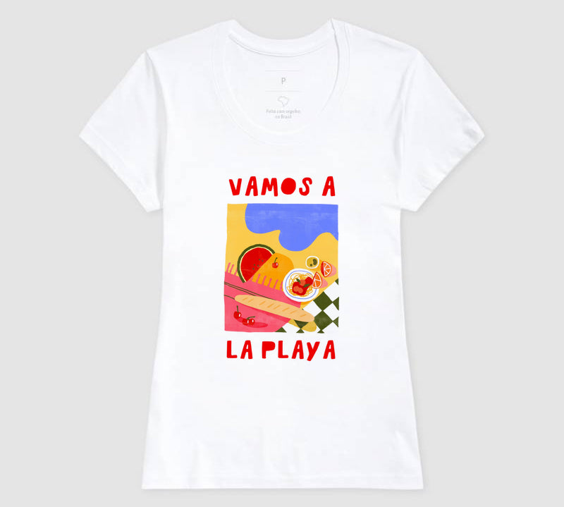 Camiseta Vamos A La Playa