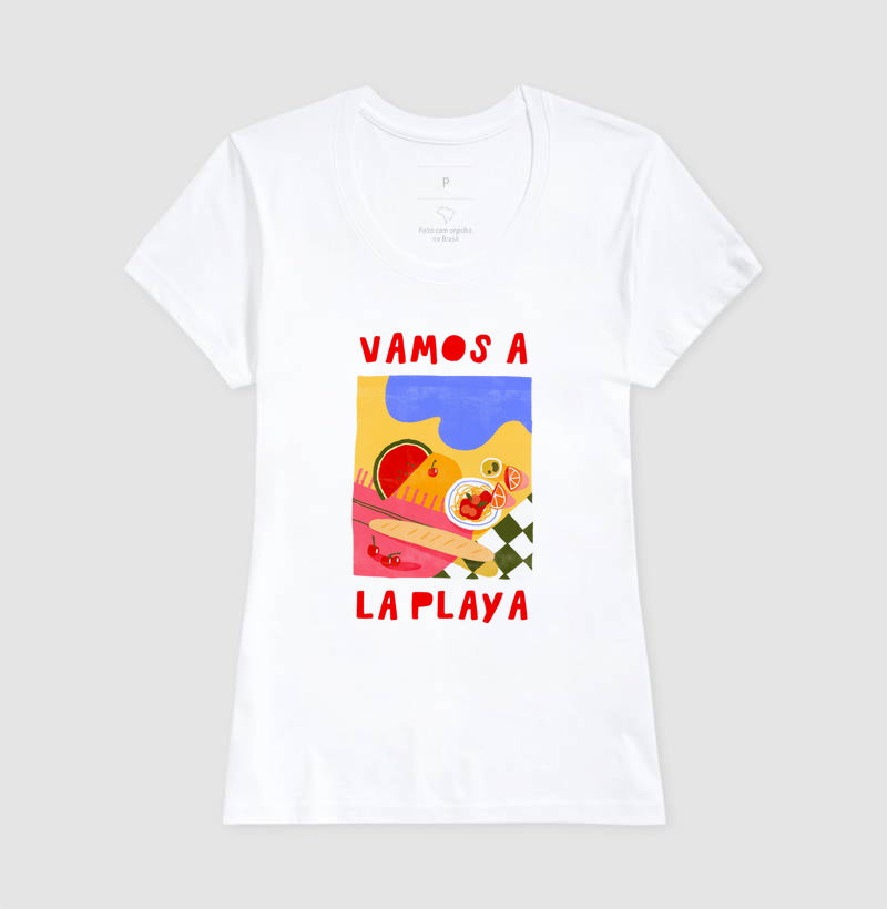 Camiseta Vamos A La Playa