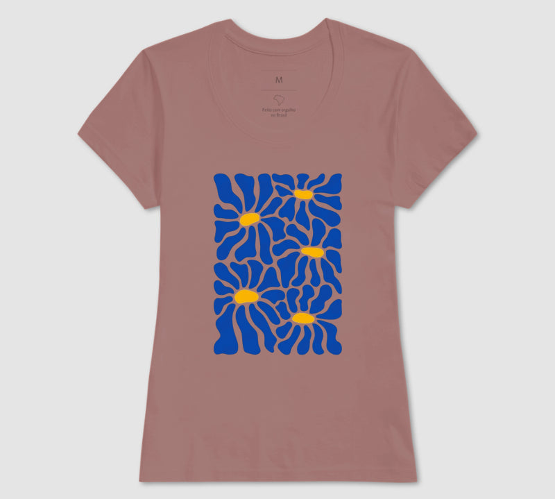 Camiseta Primavera Azul