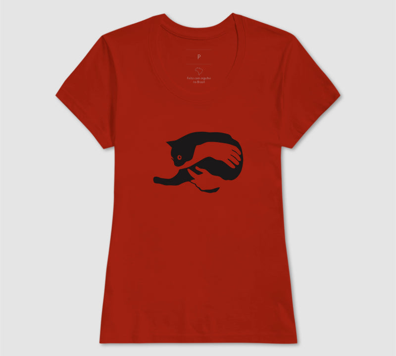 Camiseta Abraço Felino