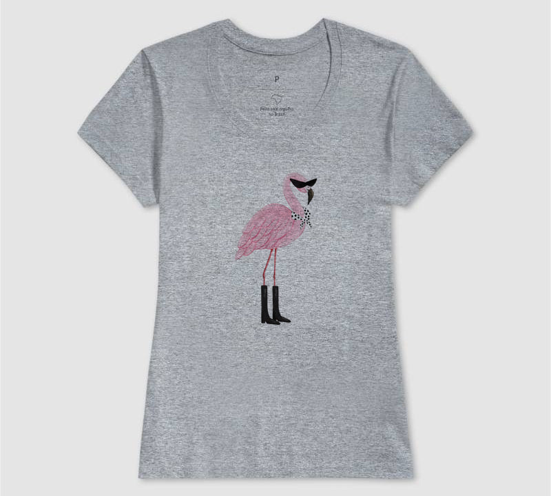 Camiseta Flamingo Style