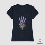 Camiseta Lavanda | Algodão Peruano |