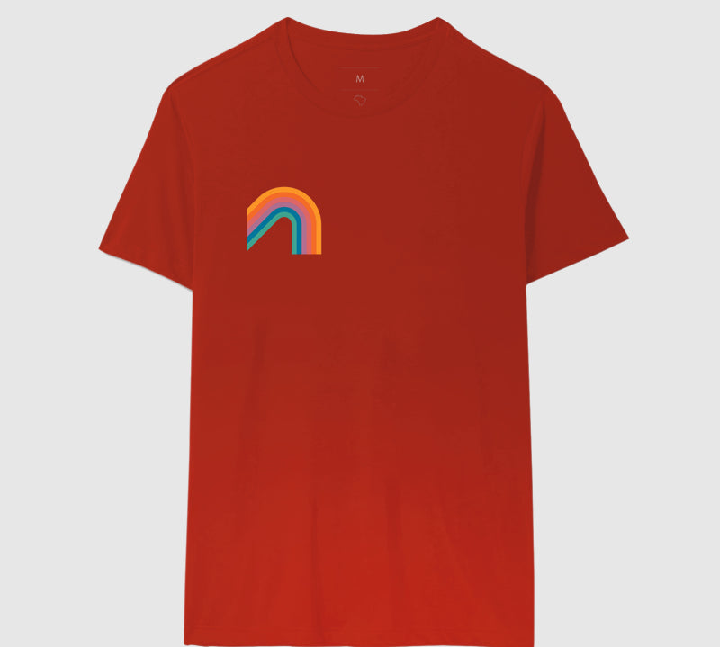Camiseta Além do Arco-Íris