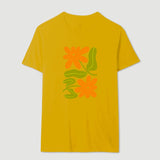 Camiseta Orange Bloom