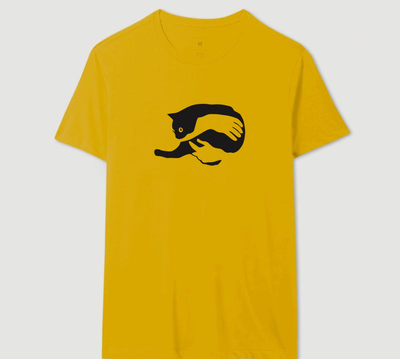 Camiseta Abraço Felino