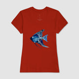 Camiseta Peixe Azul