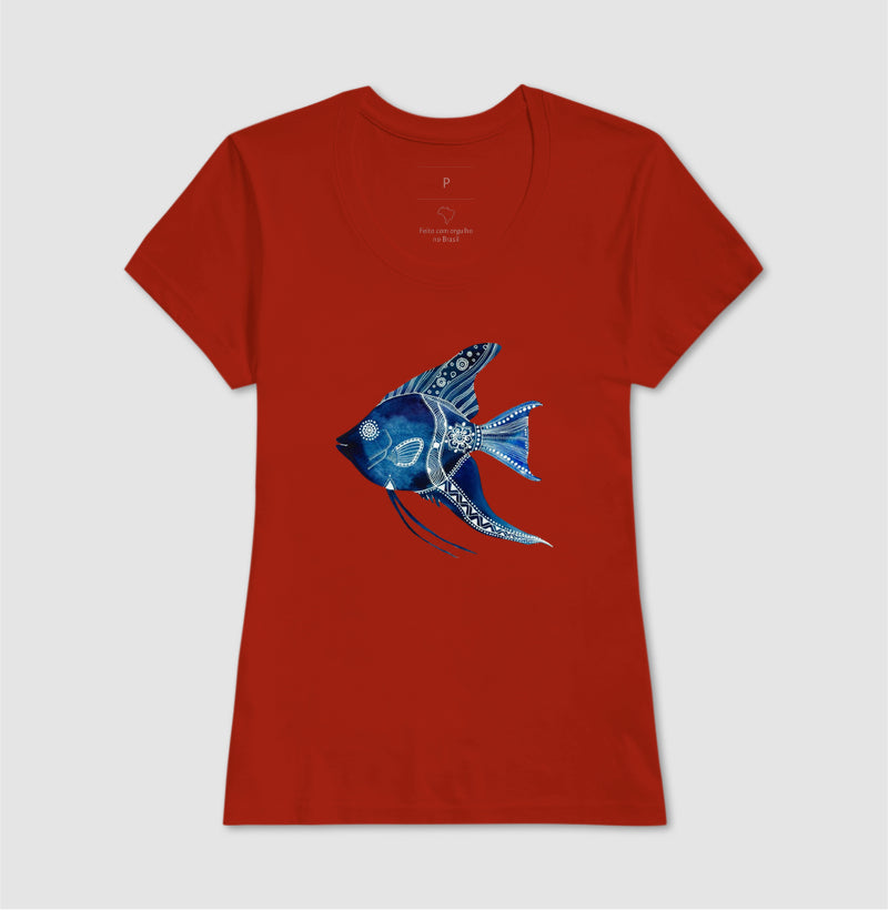 Camiseta Peixe Azul