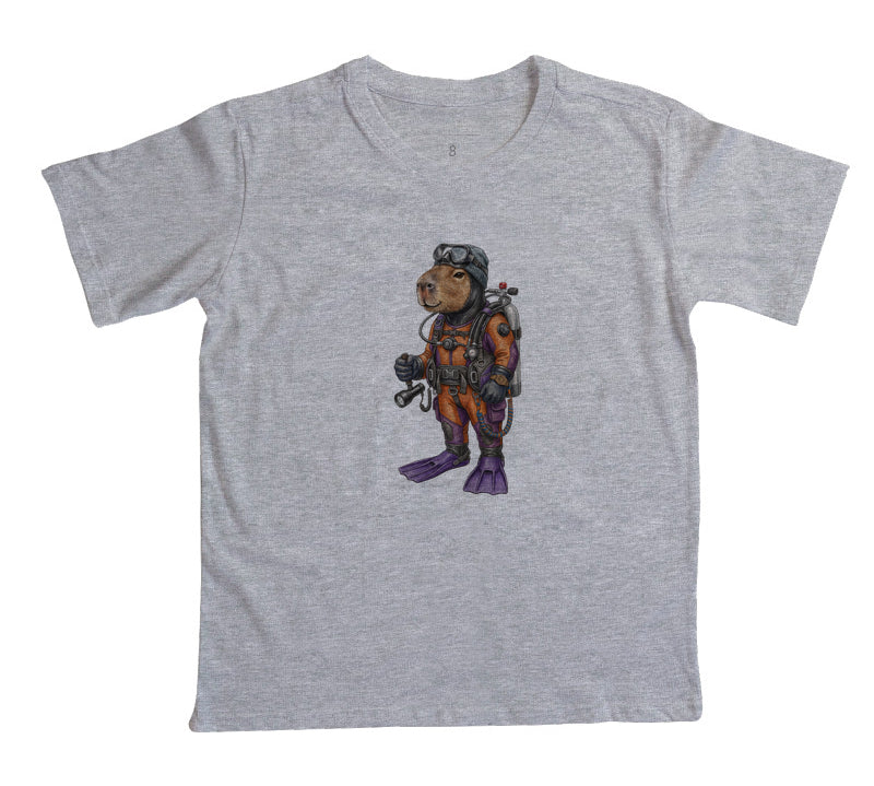 Camiseta Infantil Mergulho