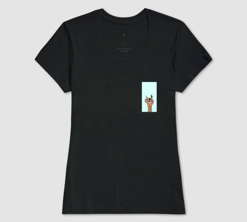 Camiseta Lhama Que Eu Vou