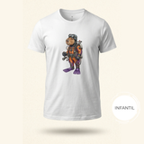 Camiseta Infantil Mergulho