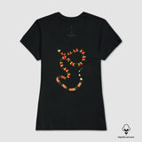 Camiseta Cobra Coral | Algodão Peruano |