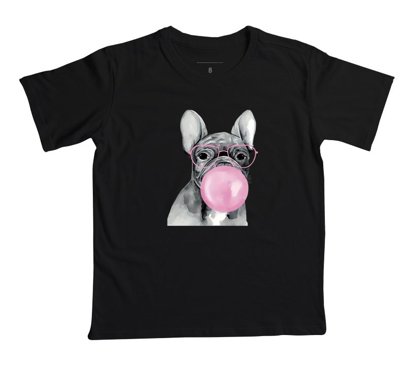 Camiseta Infantil Bubble Bulldog