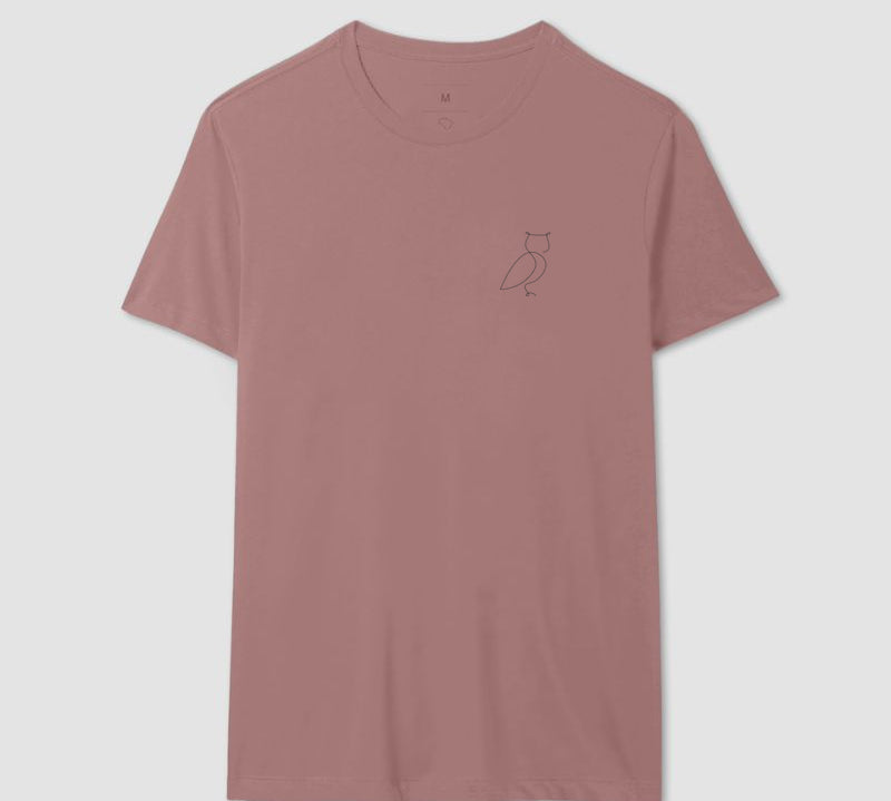 Camiseta Coruja Single Line