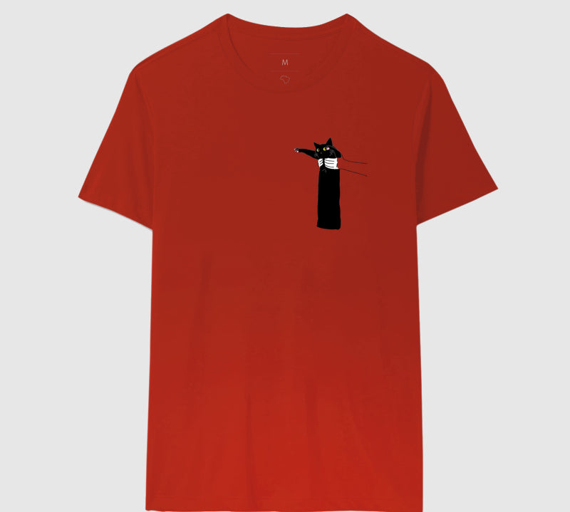 Camiseta Gatinho Pantera Negra