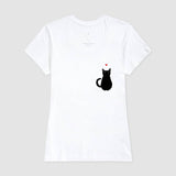 Camiseta Gato Preto