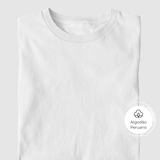 Camiseta Básica Algodão Peruano Branca