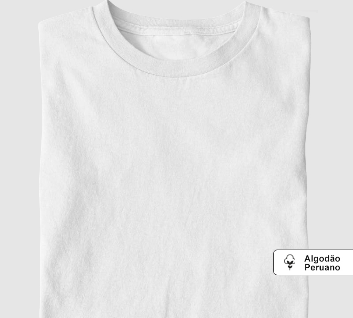 Camiseta Básica Algodão Peruano