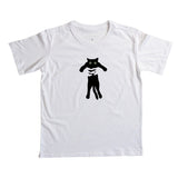 Camiseta Infantil Gato No Colo