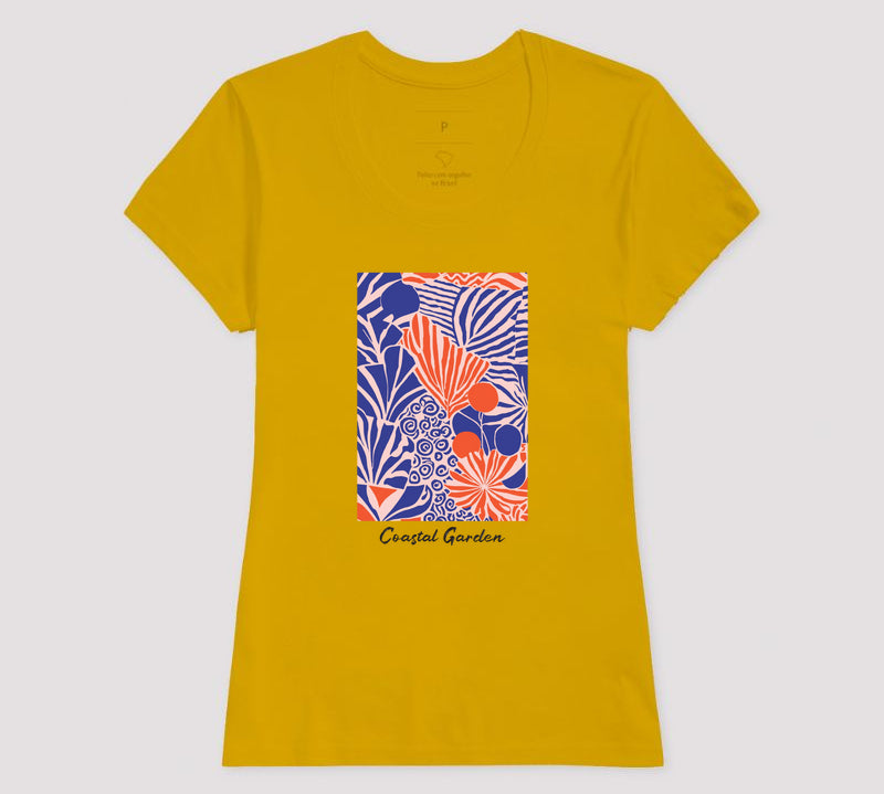 Camiseta Coastal Garden
