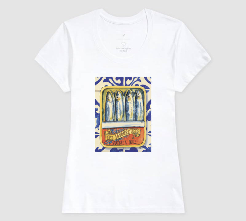 Camiseta Sardines à L'Huile