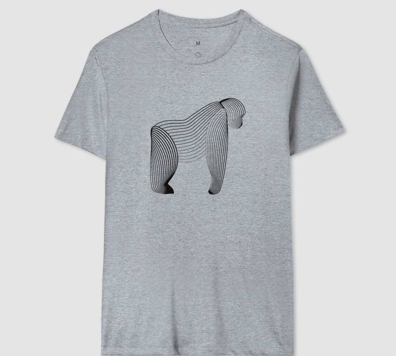 Camiseta Geo Gorilla