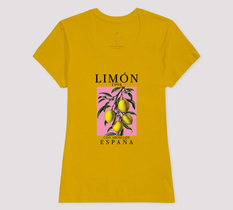 Camiseta Aroma De Limón