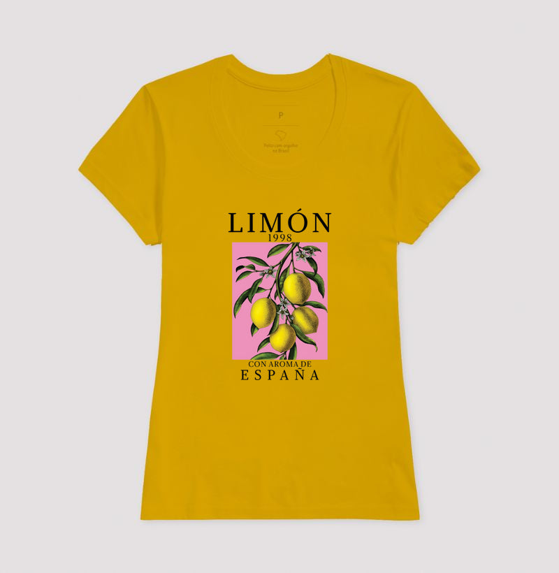 Camiseta Aroma De Limón