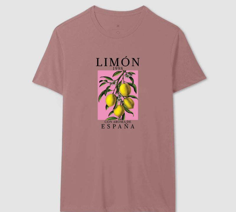 Camiseta Aroma De Limón