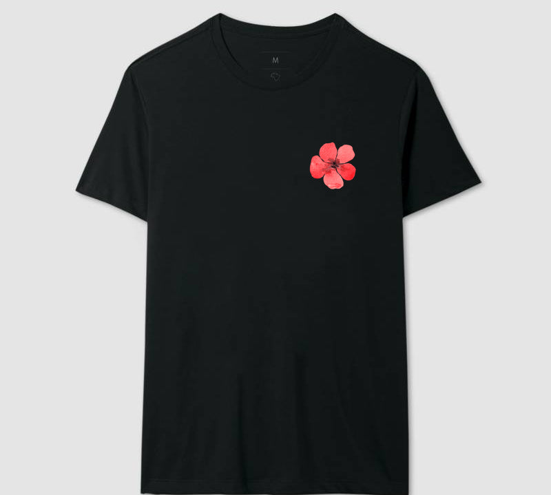 Camiseta Red Flower