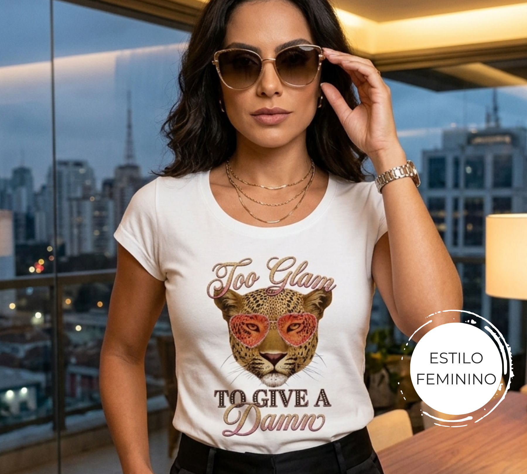 Camisetas Glamorous | Algodão Peruano |