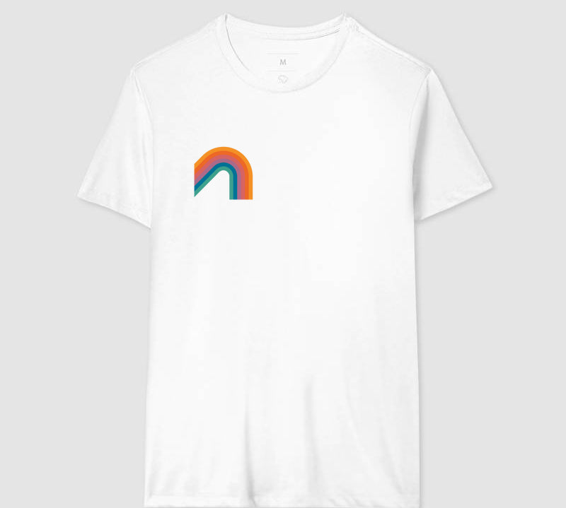 Camiseta Além do Arco-Íris