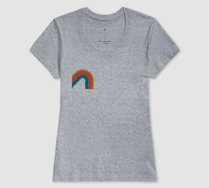 Camiseta Além do Arco-Íris