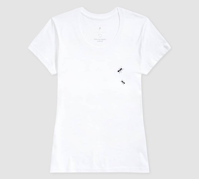 Camiseta Passos de Formiga