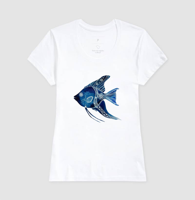 Camiseta Peixe Azul